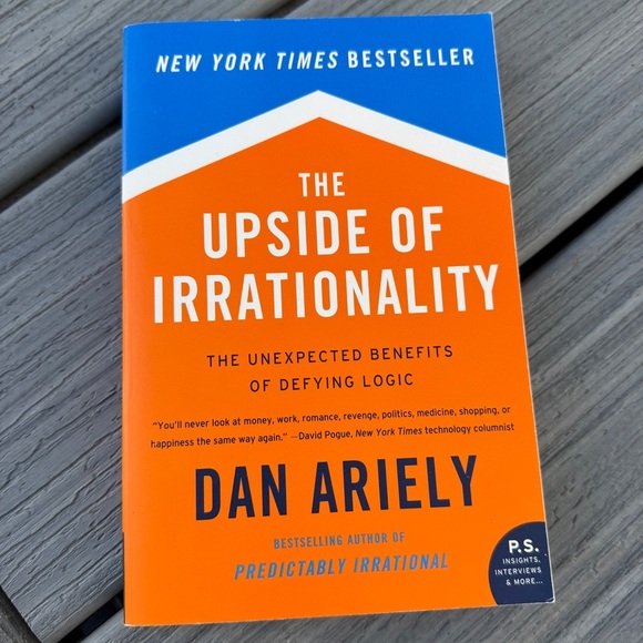 The Upside of Irrationality Book - Picture 1 of 11